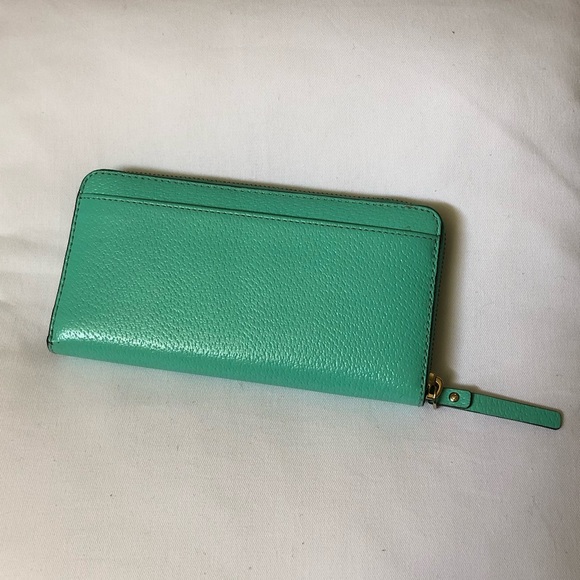 Kate spade turquoise wallet - Picture 3 of 10